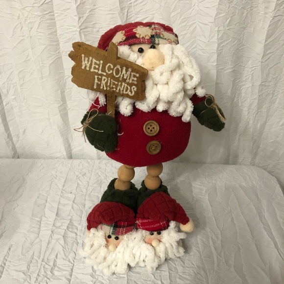 Christmas Decor, Santa and Snowman - Picture 4 of 5